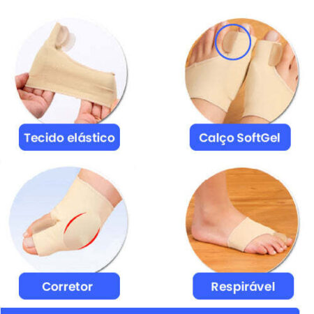 Meia Ortopédica FreeFeet© - Corretor de Joanete - Imagem 5