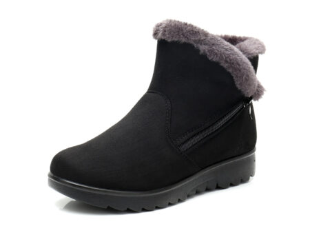 Bota de Inverno Feminina Aveludada | LuxeVelvet - Image 14