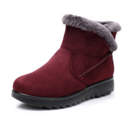 Bota de Inverno Feminina Aveludada | LuxeVelvet