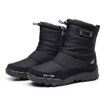 Bota de Inverno Masculina Forrada em Lã | WarmComfort - Image 10