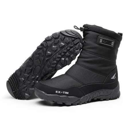 Bota de Inverno Masculina Forrada em Lã | WarmComfort - Image 7