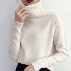 [COMPRE 1 LEVE 2] Suéter Feminino com Gola Alta | Soft Warmth