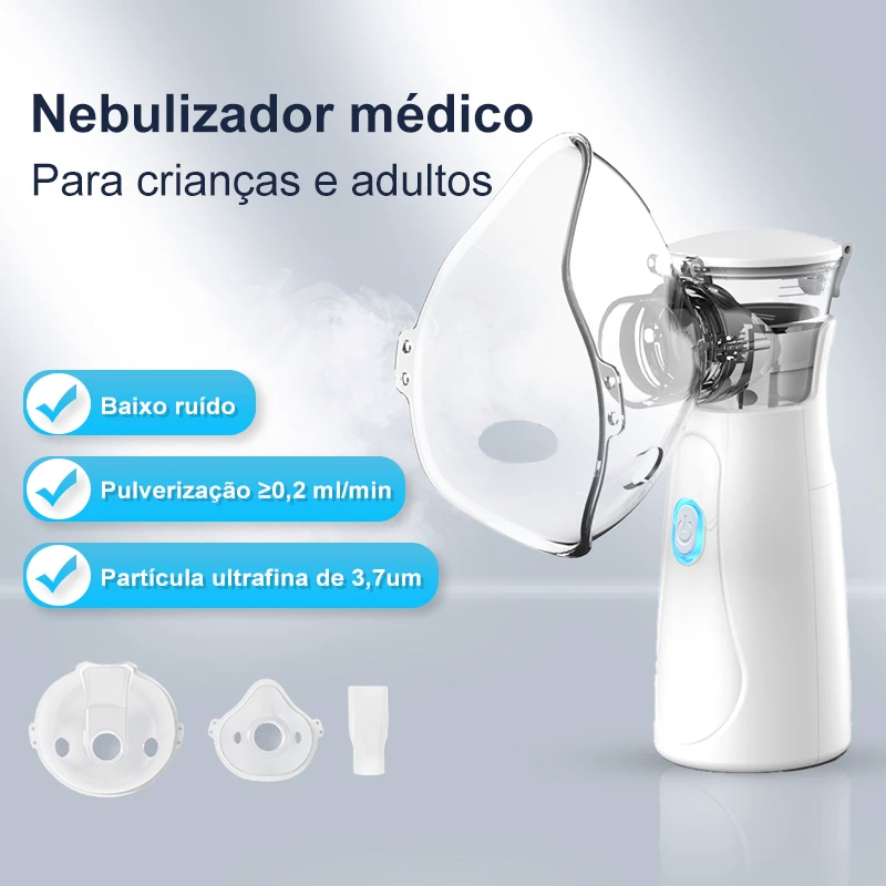 Inalador Nebulizador Portátil e Ultra Silencioso | COMPRE 1 e LEVE 2 - Imagem 2