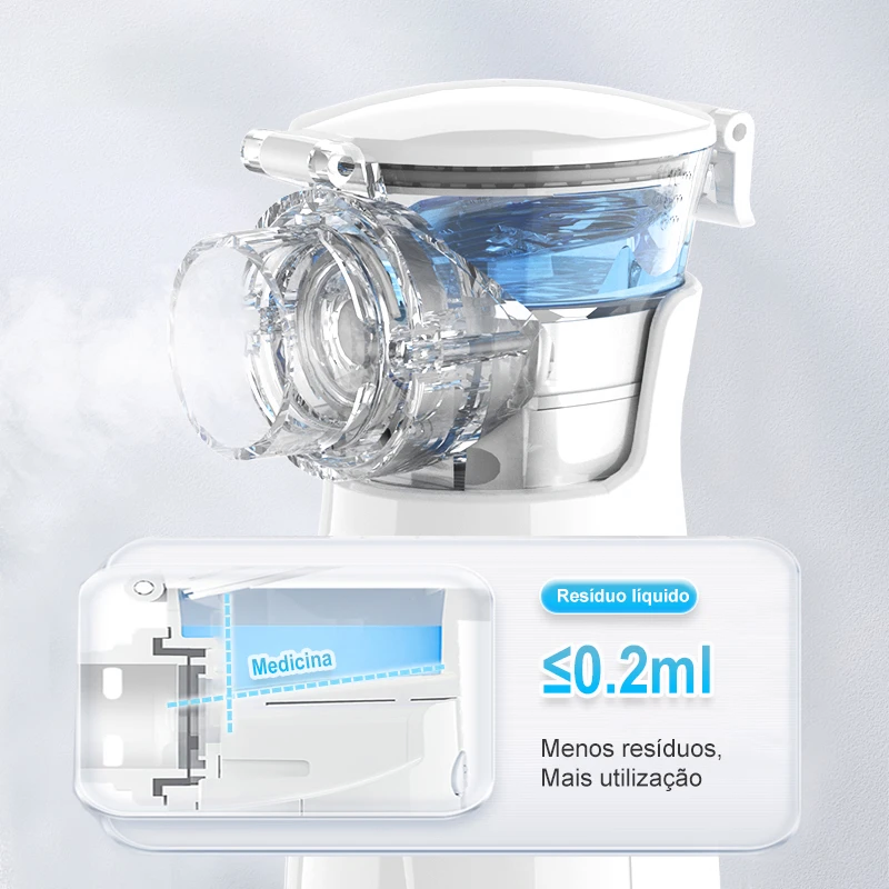 Inalador Nebulizador Portátil e Ultra Silencioso | COMPRE 1 e LEVE 2 - Imagem 4