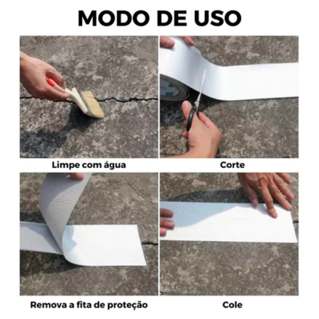 Super Fita Adesiva Impermeável UltraBonde - Imagem 5