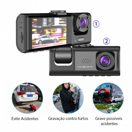 Câmera Veicular Multi Drive 360 [SEU CARRO MAIS SEGURO] - Imagem 4