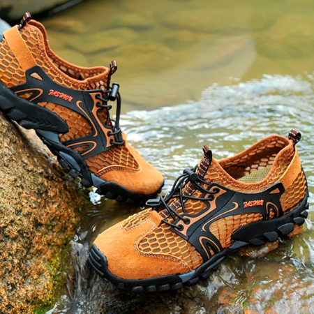 Tênis Ortopédico AquaPro [RESPIRÁVEL À PROVA D'ÁGUA] - Imagem 9