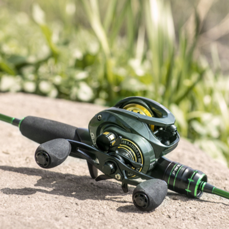 Carretilha de Pesca Anti Cabeleira 14 Rolamentos | Titan Pro - Imagem 4