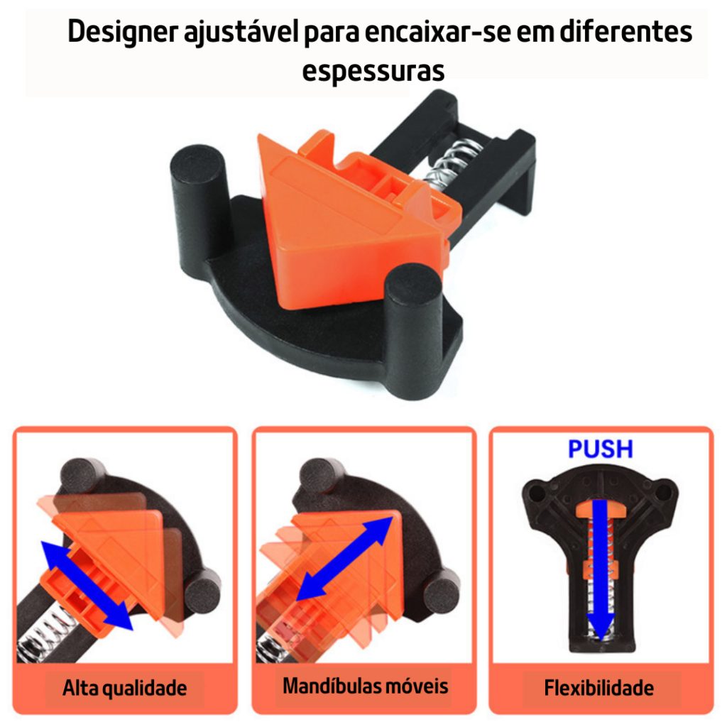 Conjunto De Braçadeiras + BRINDES | Safe Wood - Imagem 4