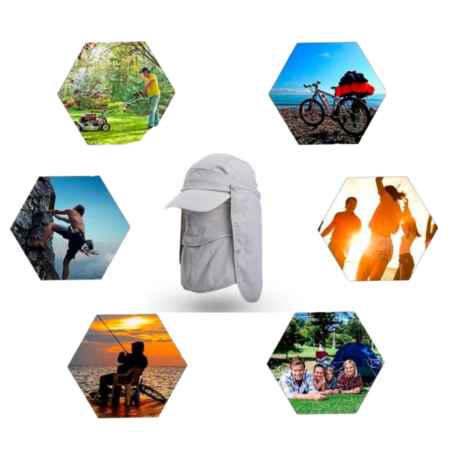 Boné para Pesca com Proteção UV 4 em 1 | Comfort Cap - Imagem 3