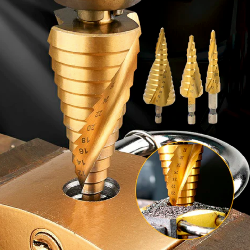 Brocas Titânio Kit 6 Peças Com Caixa Organizadora | Fast Holes - Imagem 2