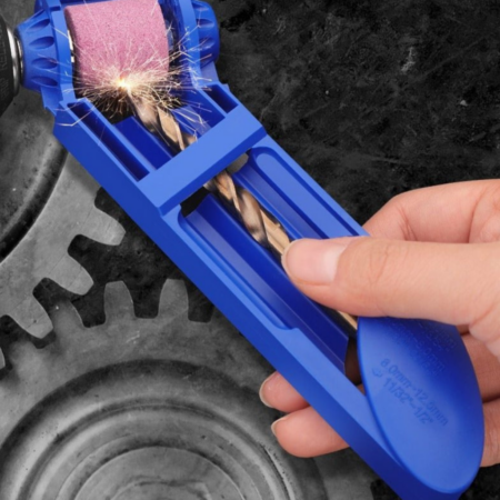 Afiador De Broca + Rebolo Extra De Brinde | Drill Sharpener - Imagem 2