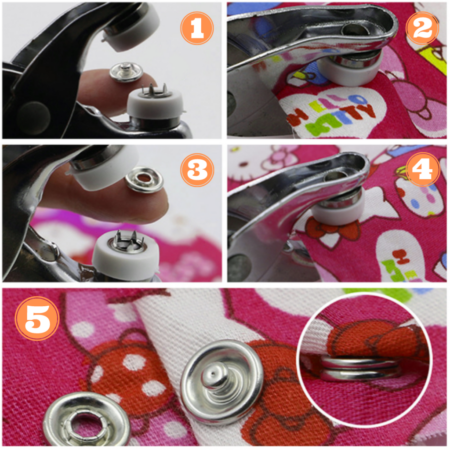 Alicate Para Fixar Botões - Imagem 4