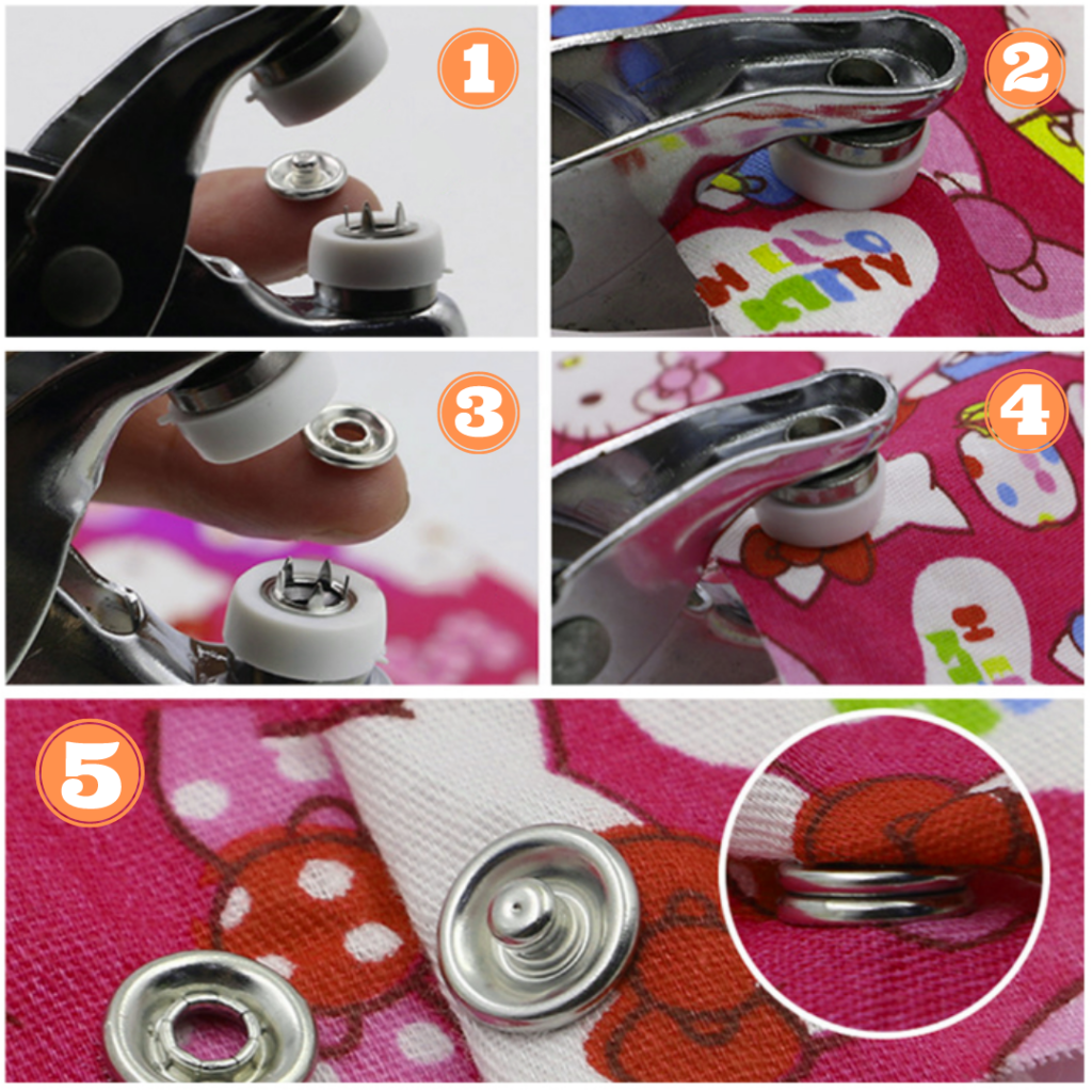 Alicate Para Fixar Botões - Imagem 4