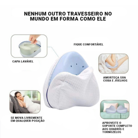 Travesseiro Ortopédico Para Coluna | Free Column - Imagem 4