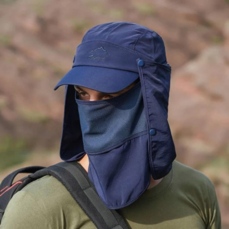 Boné para Pesca com Proteção UV 4 em 1 | Comfort Cap - Imagem 8