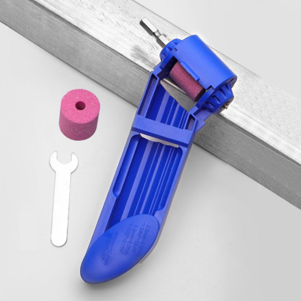 Afiador De Broca + Rebolo Extra De Brinde | Drill Sharpener - Imagem 7