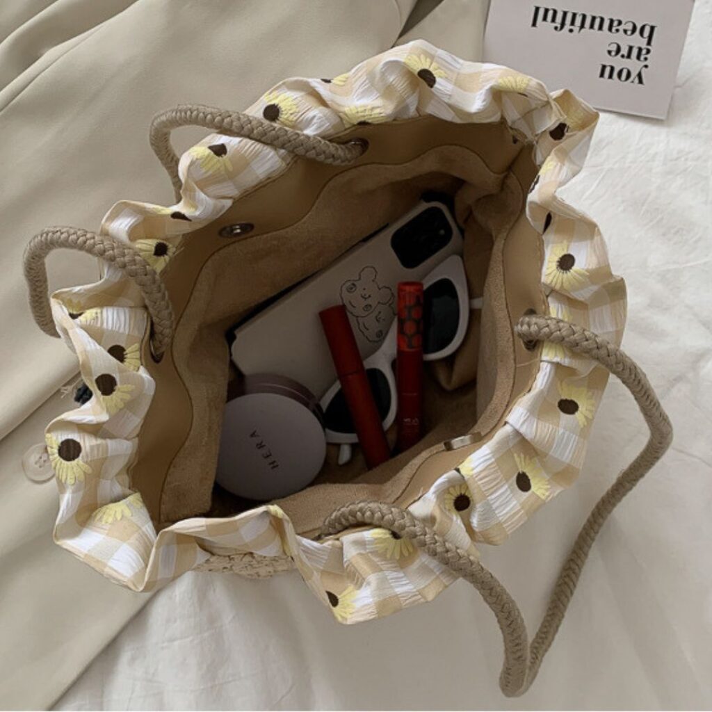 Bolsa De Palha Feminina Para o Verão - Imagem 11