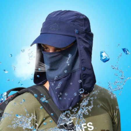 Boné para Pesca com Proteção UV 4 em 1 | Comfort Cap - Imagem 6
