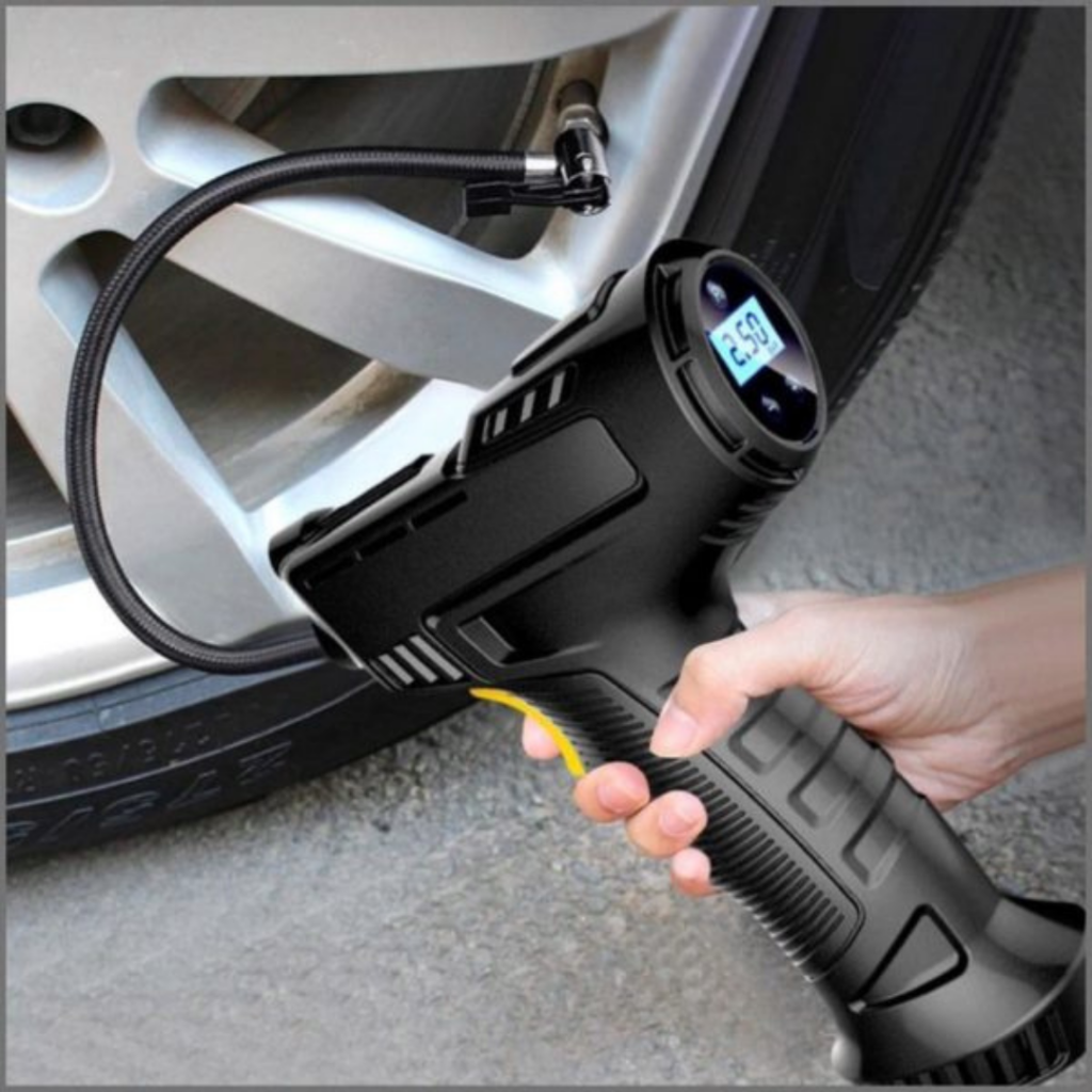 Calibrador De Pneus Digital + 3 Bicos Diferentes | Safe Pistol - Imagem 2