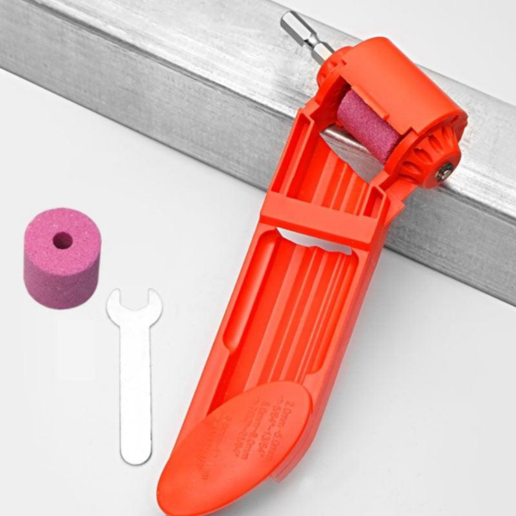 Afiador De Broca + Rebolo Extra De Brinde | Drill Sharpener - Imagem 8
