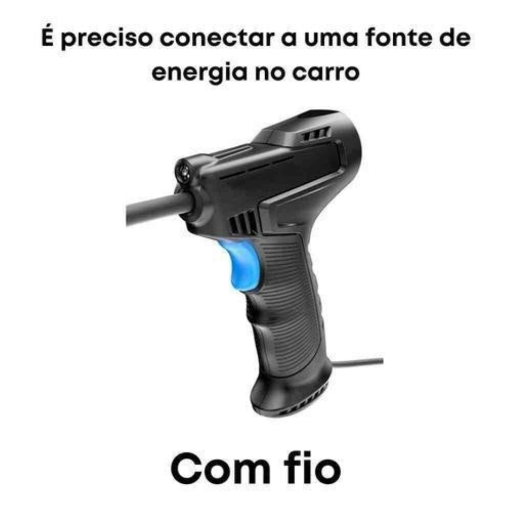 Calibrador De Pneus Digital + 3 Bicos Diferentes | Safe Pistol - Imagem 8