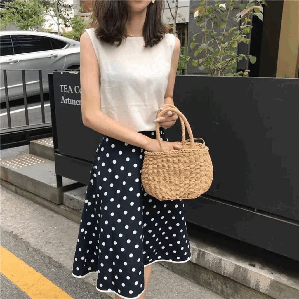 Bolsa De Palha Feminina Para o Verão - Imagem 2