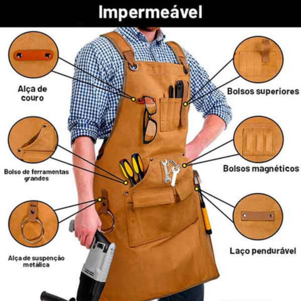 Avental Impermeável Multifuncional | Apron Tec - Imagem 3
