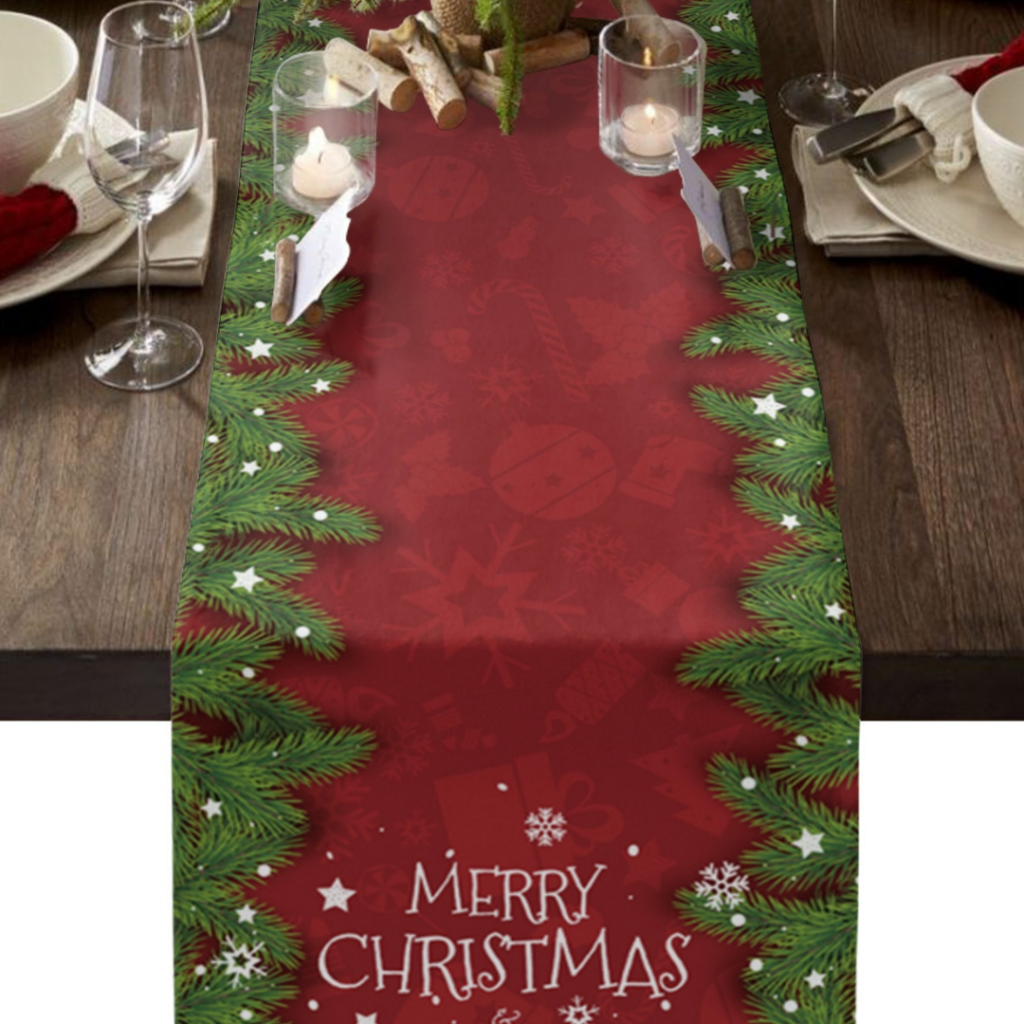 Toalha De Mesa Natalina Para Decoração | Ready Table - Imagem 7