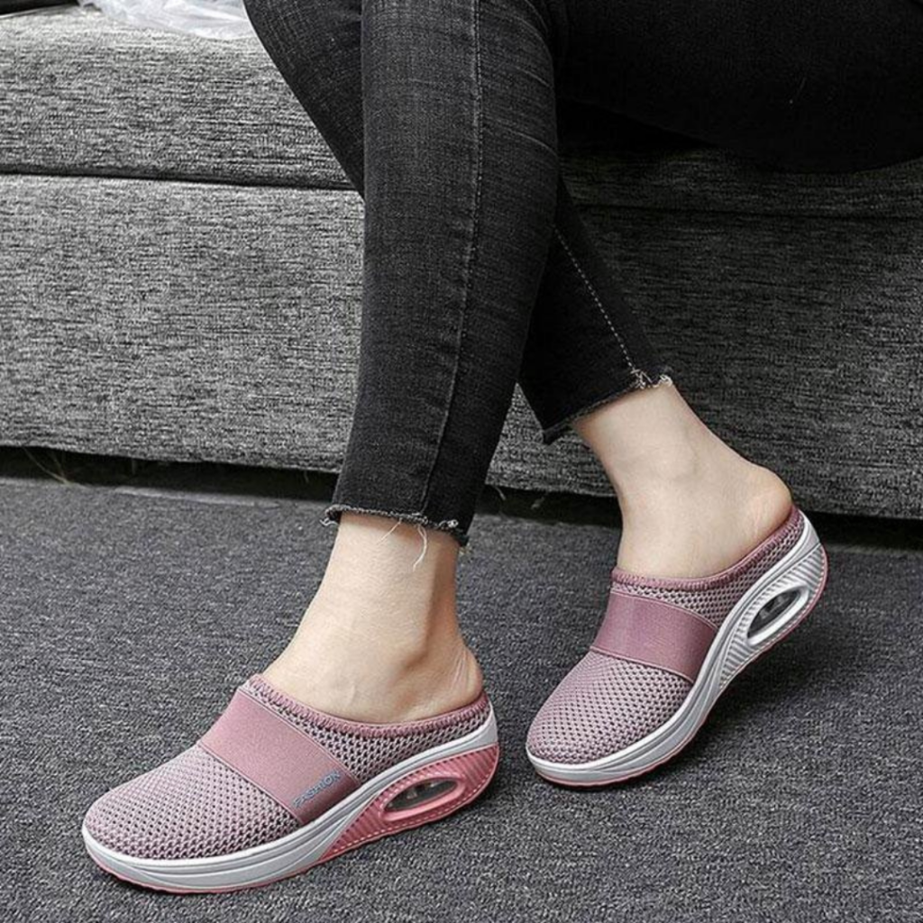 Tênis Ortopédico Com Amortecedor Antiderrapante | Light Feet - Imagem 4