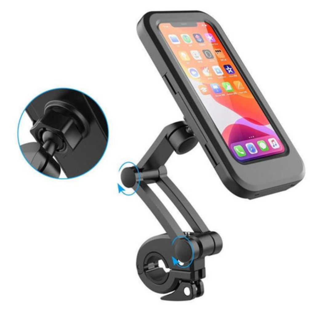 Suporte De Celular Para Moto e Bicicleta 360° Graus - Imagem 2