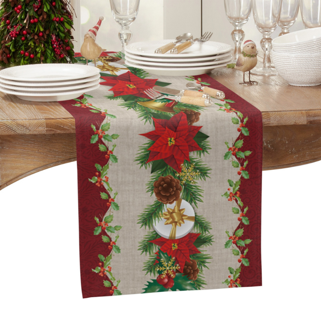 Toalha De Mesa Natalina Para Decoração | Ready Table - Imagem 10