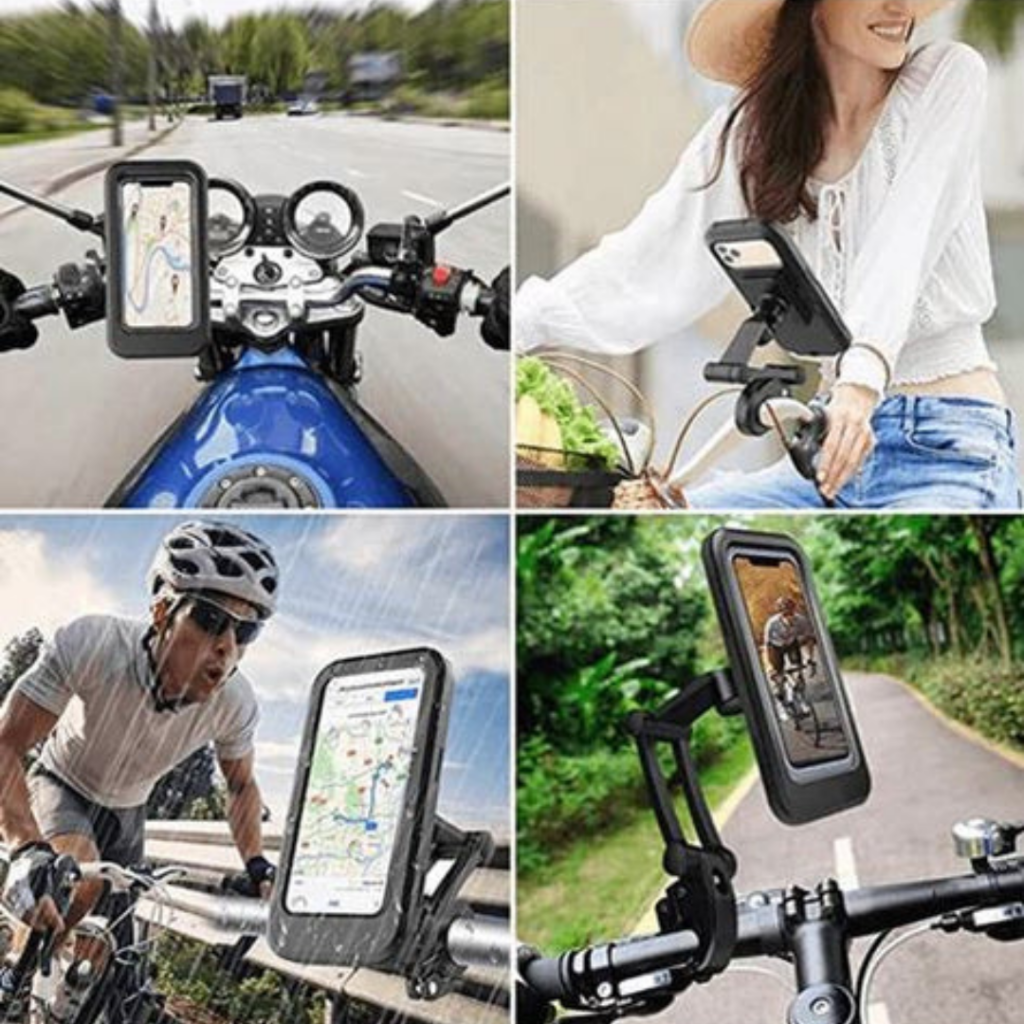 Suporte De Celular Para Moto e Bicicleta 360° Graus - Imagem 4