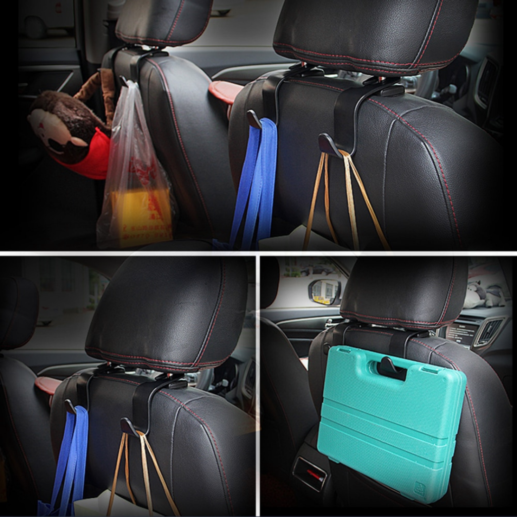Kit 4 Ganchos Para Bancos Traseiros De Carros | Seat Hook - Imagem 5