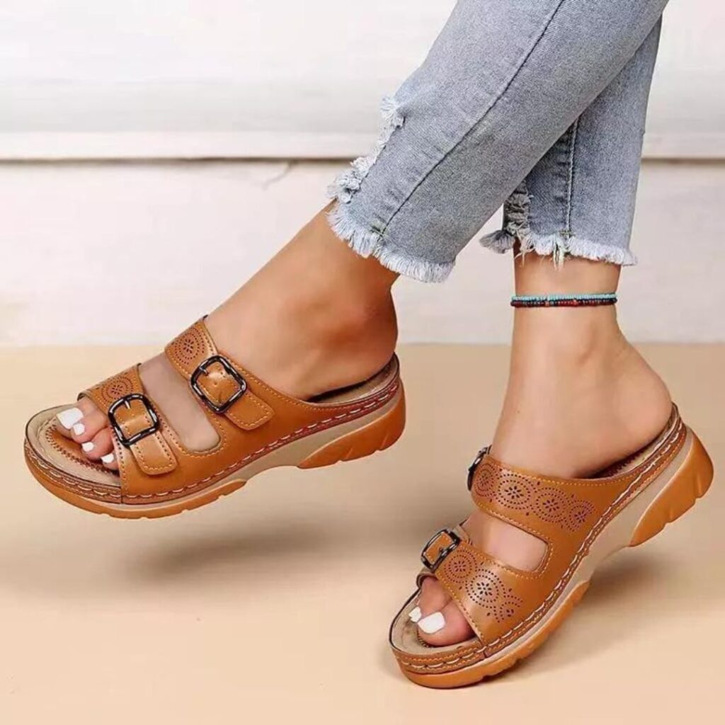 Sandália Ortopédica Feminina | Conforto Premium - Imagem 4