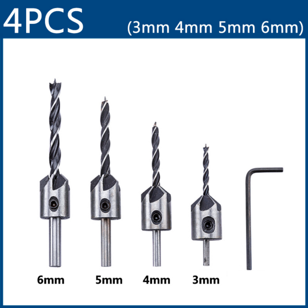 Brocas Escareadora Kit Completo - Imagem 5