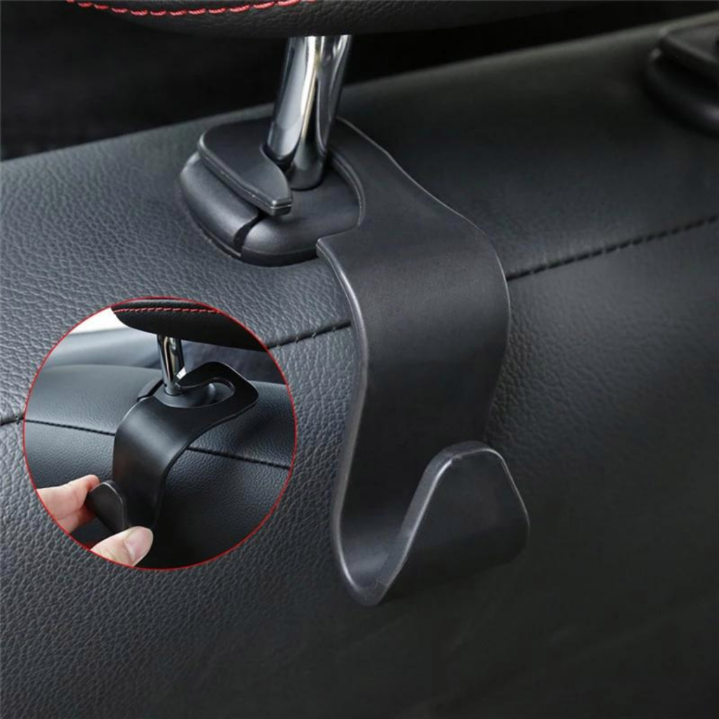 Kit 4 Ganchos Para Bancos Traseiros De Carros | Seat Hook - Imagem 3