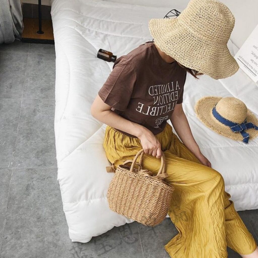 Bolsa De Palha Feminina Para o Verão - Imagem 5