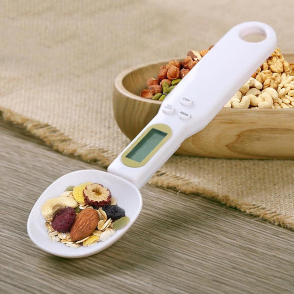 Colher De Medida Portátil Com Balança Digital Para Alimentos - Imagem 2
