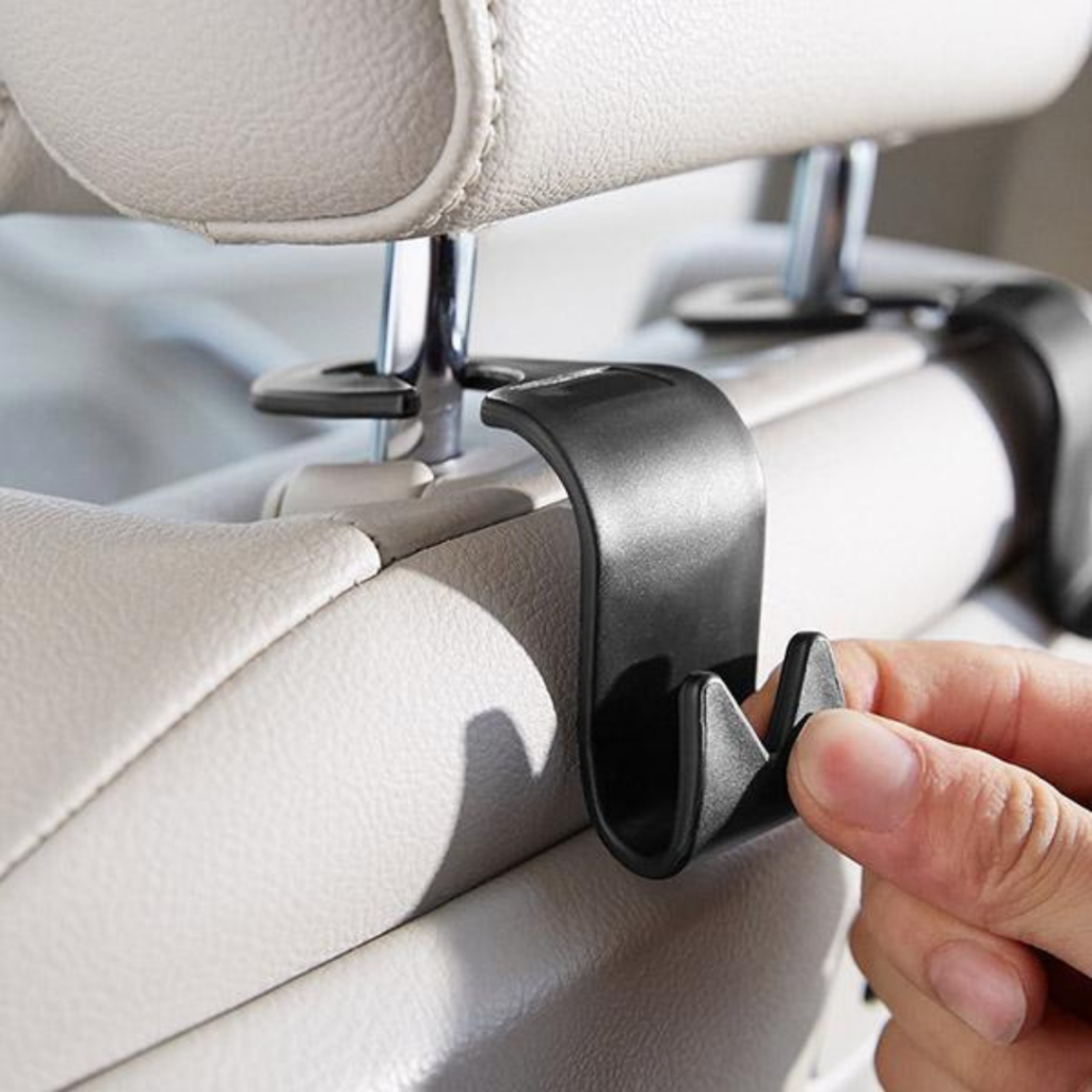 Kit 4 Ganchos Para Bancos Traseiros De Carros | Seat Hook - Imagem 2