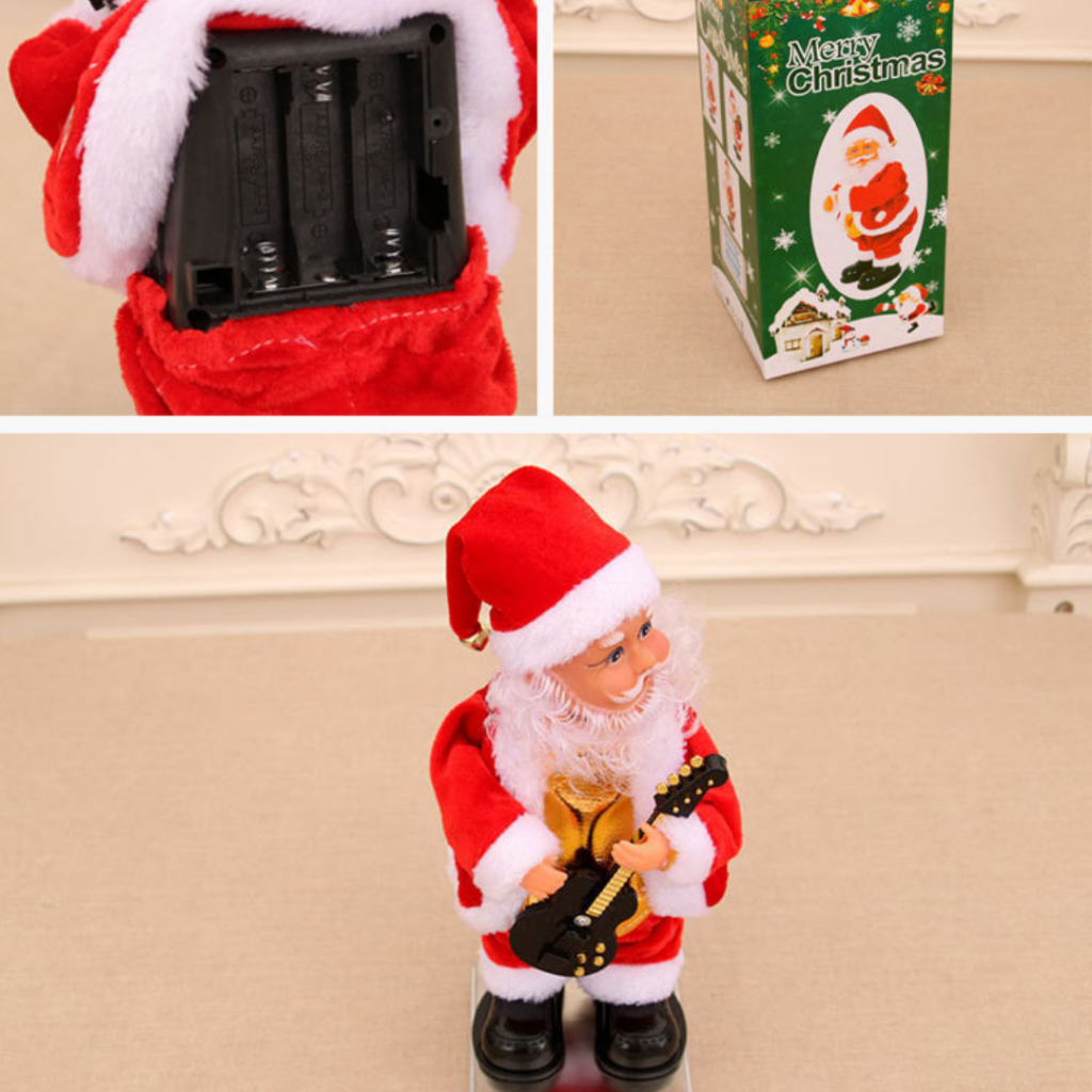 Papai Noel Dançarino Eletrônico Para Decoração De Natal - Imagem 7
