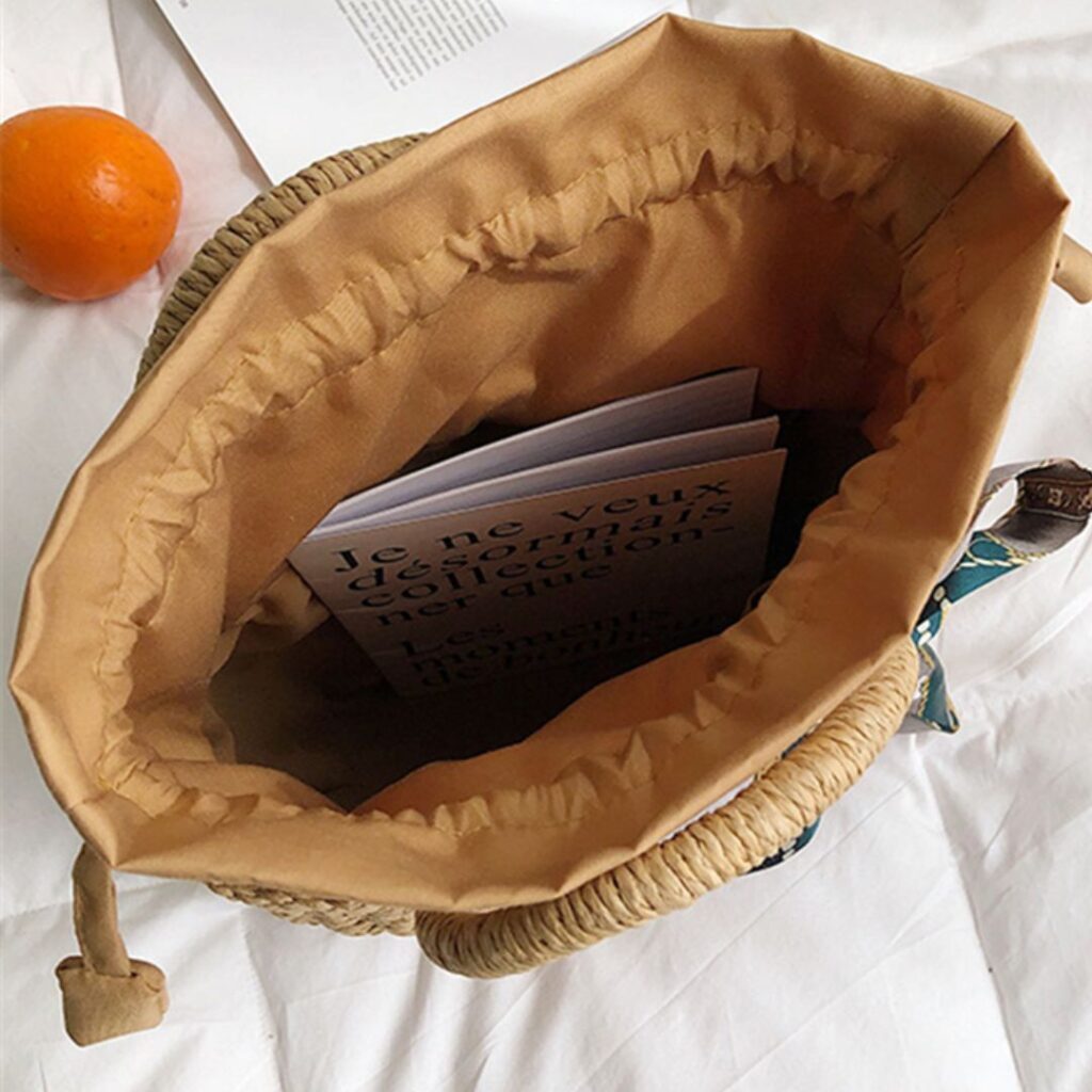 Bolsa De Palha Feminina Para o Verão - Imagem 6