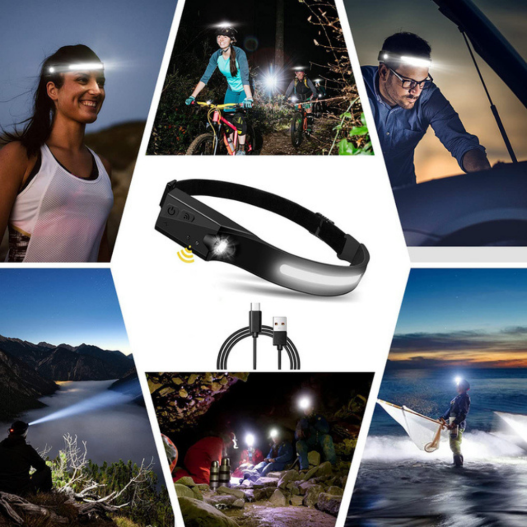 Lanterna de Cabeça Com Sensor | Light Vision - Imagem 2