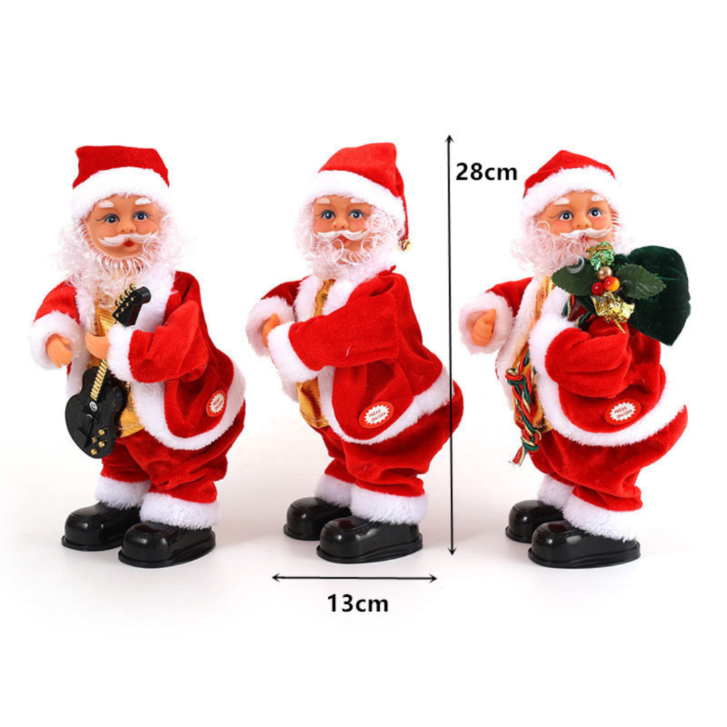 Papai Noel Dançarino Eletrônico Para Decoração De Natal - Imagem 8