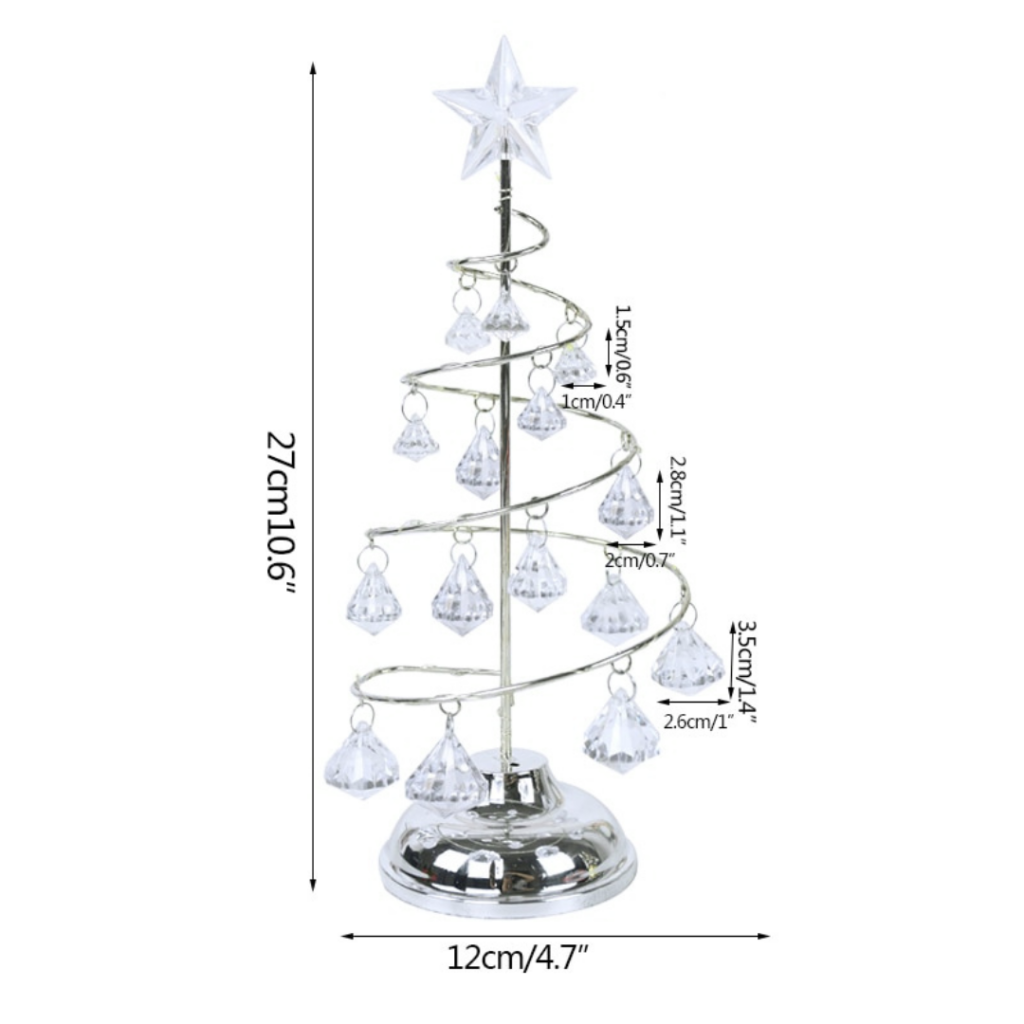 Árvore De Natal Em Led Brilhante Decorativa - Imagem 11