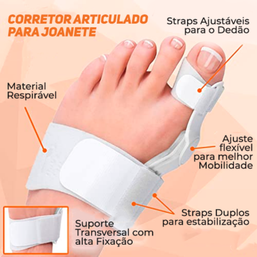 Corretor Ortopédico Articulado De Joanete - Imagem 3