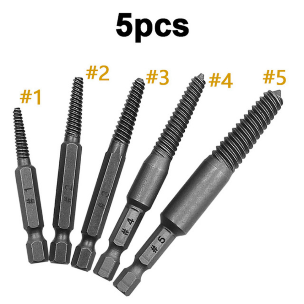 Brocas Extratoras Para Parafuso Conjunto Completo - Imagem 2