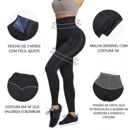 Calça Com Efeito De Sauna | Better Mobility - Imagem 3