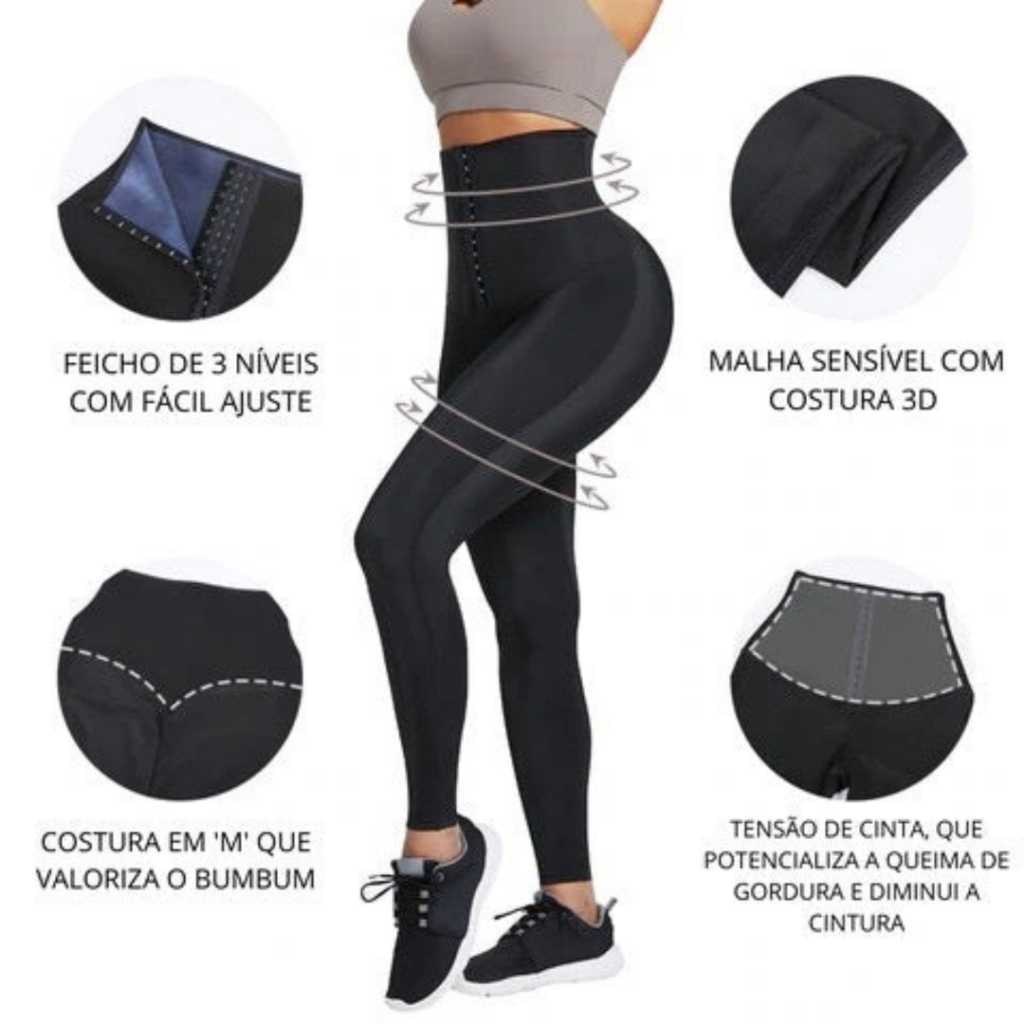 Calça Com Efeito De Sauna | Better Mobility - Imagem 3