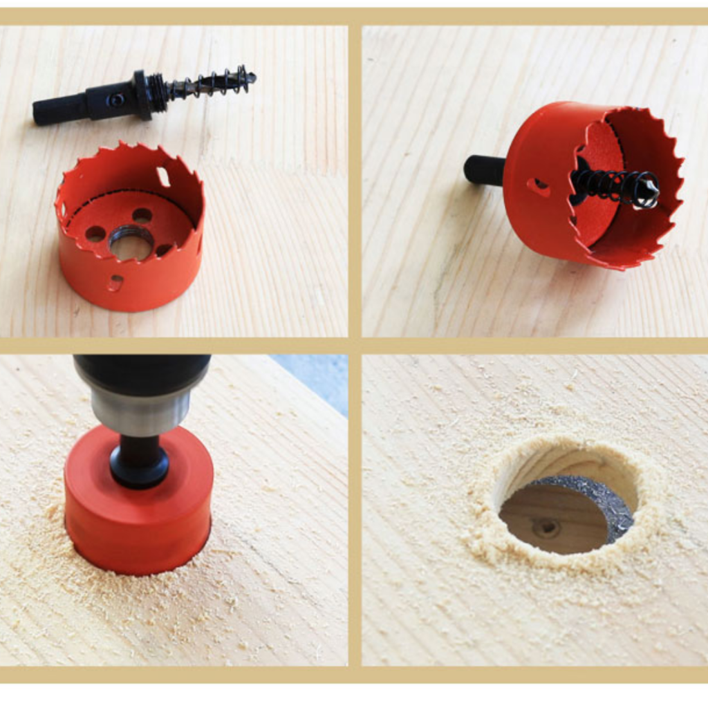 Brocas Serra Copo Kit Completo Com 5 Peças | Hand Tool - Imagem 4
